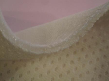 Soft feel mattress pad with spacer fabric