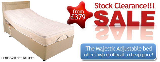 Stock Clearance of Adjustable Beds