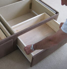 Drawer Options for Waterbeds