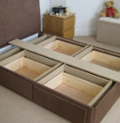 Drawer Options for Waterbeds
